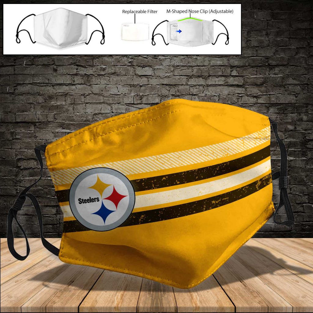 NFL Pittsburgh Steelers PM 2 5 Air  Pollution Masks  